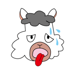 The alpaca sticker #5096627