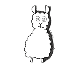 The alpaca sticker #5096631