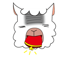 The alpaca sticker #5096636