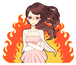 RadiantGirls English sticker #5097727