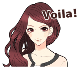 RadiantGirls English sticker #5097743