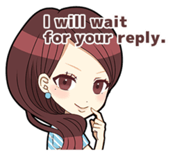 RadiantGirls English sticker #5097747