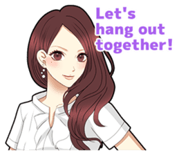 RadiantGirls English sticker #5097750