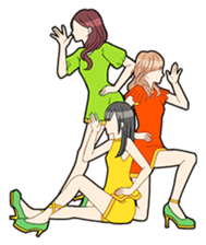 RadiantGirls English sticker #5097756