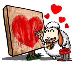 Sheep Family - Part 1 sticker #5098042