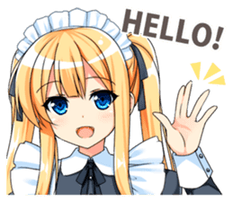 Maid Girlfriend sticker #5098158