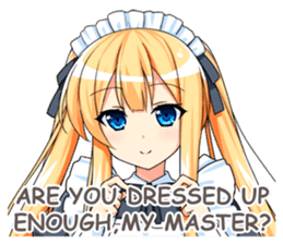Maid Girlfriend sticker #5098159