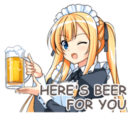 Maid Girlfriend sticker #5098163