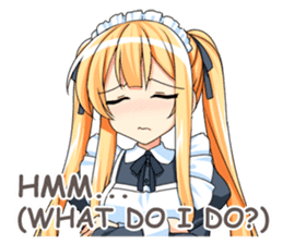 Maid Girlfriend sticker #5098168