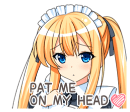 Maid Girlfriend sticker #5098170