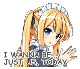 Maid Girlfriend sticker #5098171