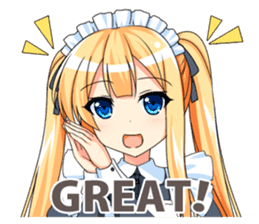 Maid Girlfriend sticker #5098173