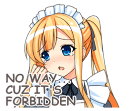 Maid Girlfriend sticker #5098178