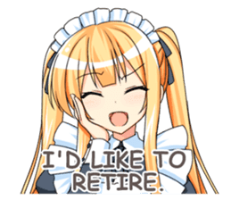 Maid Girlfriend sticker #5098182