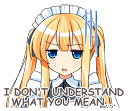Maid Girlfriend sticker #5098184