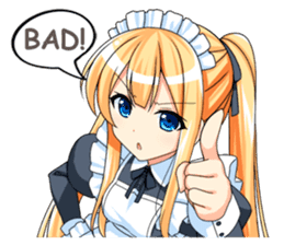 Maid Girlfriend sticker #5098185