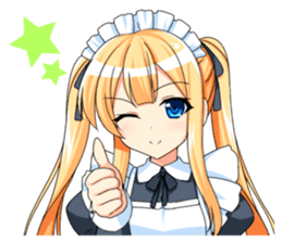 Maid Girlfriend sticker #5098186