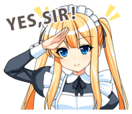 Maid Girlfriend sticker #5098190