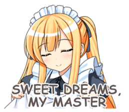 Maid Girlfriend sticker #5098197