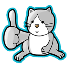 nekosuke and kirosuke2 (English version) sticker #5098717