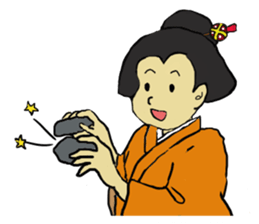 Let's go Oume-chan 2 sticker #5098718