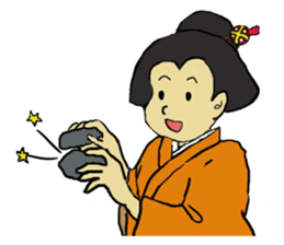 Let's go Oume-chan 2 sticker #5098718