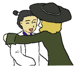 Let's go Oume-chan 2 sticker #5098722