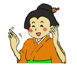 Let's go Oume-chan 2 sticker #5098726