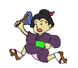 Let's go Oume-chan 2 sticker #5098729