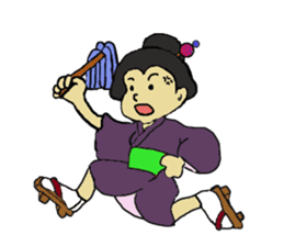 Let's go Oume-chan 2 sticker #5098729