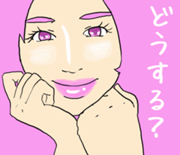 Pastel girl's sticker #5099119