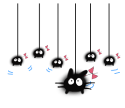 KIA'S BLACK CAT -POO- sticker #5099543