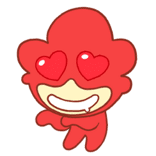 Cute orangutan - Uwa sticker #5099565