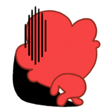 Cute orangutan - Uwa sticker #5099568