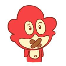 Cute orangutan - Uwa sticker #5099577