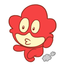 Cute orangutan - Uwa sticker #5099580