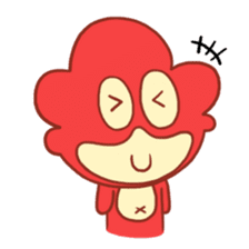 Cute orangutan - Uwa sticker #5099591