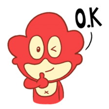 Cute orangutan - Uwa sticker #5099595