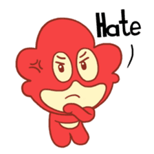 Cute orangutan - Uwa sticker #5099596