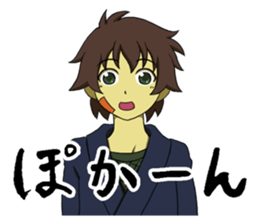 Mr.Fujimaru and merry friends sticker #5099834