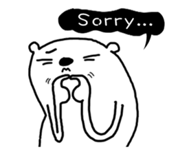 Flower Bear non-standard (love to chat) sticker #5099895