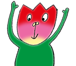 Look at tulip sticker #5100286