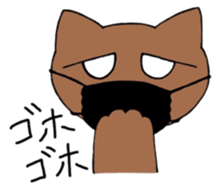 Mr. CHARA cat sticker #5100325