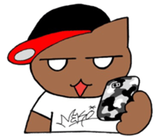 Mr. CHARA cat sticker #5100333