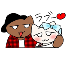 Mr. CHARA cat sticker #5100336