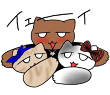 Mr. CHARA cat sticker #5100338