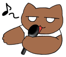 Mr. CHARA cat sticker #5100347