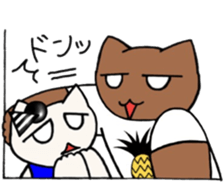 Mr. CHARA cat sticker #5100355