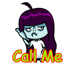 Oooh Oooh Ghost Girl! sticker #5100799