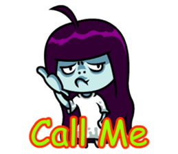 Oooh Oooh Ghost Girl! sticker #5100799